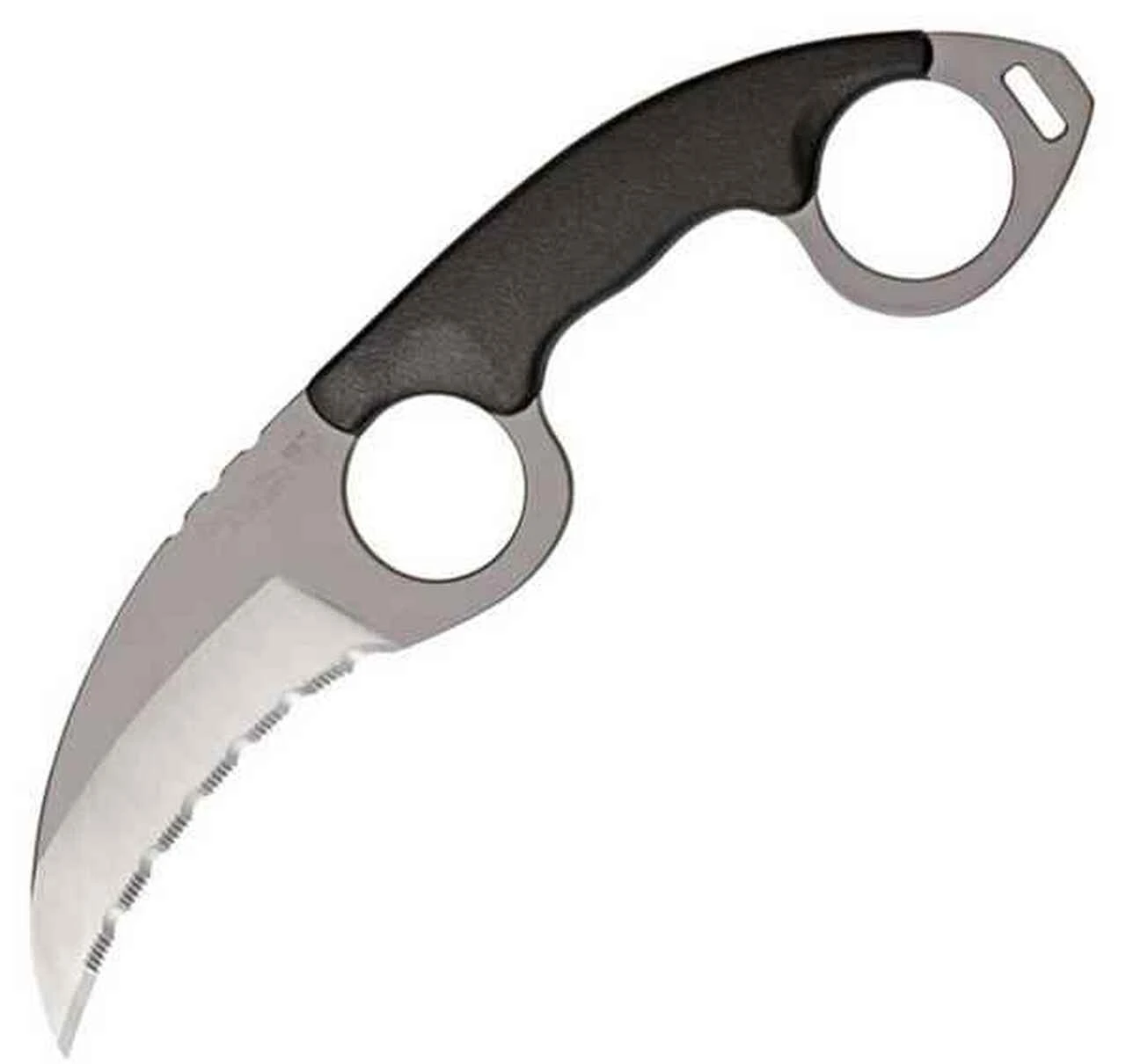 Cold Steel CS39FKS Double Agent I, 3" AUS 8A SS Serrated Blade, Grivory Handle, Secure-Ex Neck Sheath 1 Cold Steel CS39FKS Double Agent I, 3" AUS 8A SS Serrated Blade, Grivory Handle, Secure-Ex Neck Sheath