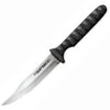 Cold Steel CS53NBS Bowie Spike, 4" 4116 German SS Plain Blade, Black Grivory Handle, Secure-Ex® Neck Sheath