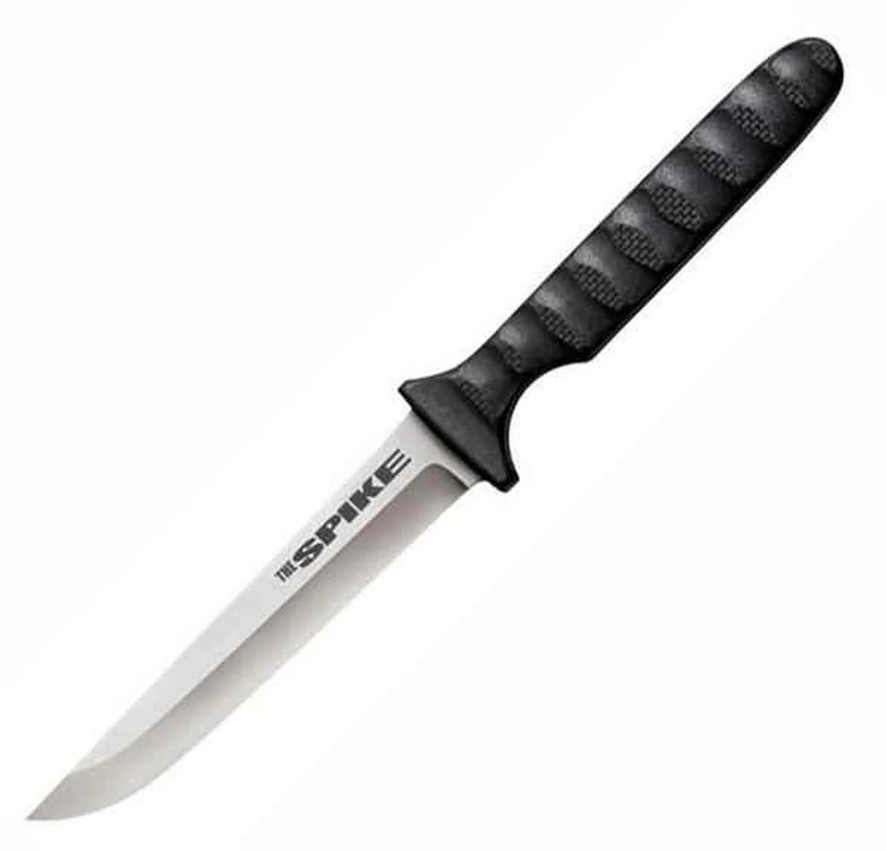 Cold Steel CS53NCC Drop Point Spike, 4" 4116 German SS Plain Blade, Black Grivory Handle, Secure-Ex® Neck Sheath 1 Cold Steel CS53NCC Drop Point Spike, 4" 4116 German SS Plain Blade, Black Grivory Handle, Secure-Ex® Neck Sheath