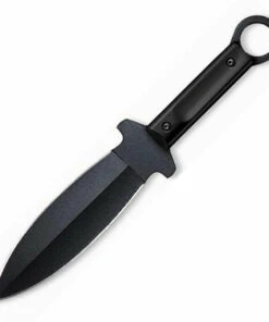Cold Steel CS80PSSK Shanghai Shadow, 13.25" 1055 Carbon Steel Plain Blade, Polypropylene Handle, Secure- Ex Sheath