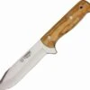 Cudeman Hunter Fixed Blade, M. Vanadio, Olive Handle
