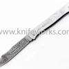 Douk-Douk Folder Silver, 3 5/16" Carbon Steel Blade w/ Douk-Douk Scroll Etching.