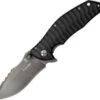 Dendra Knives Dendra Defender, D2 Tool Steel Black Coated PVD Finish Blade