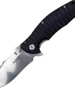 Dendra Knives Dendra Defender, D2 Tool Steel Stonewash Finish Blade