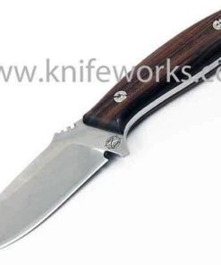 DPx Gear HEFT 4 Woodsman Fixed Blade, Wood Handle