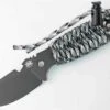DPx H.E.S.T II Assault Fixed Blade, Niolox Steel, Urban Camo Paracord Wrap Handle, Black G-10 Scales Included