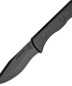 Du Star Du-Star Model Arava, Black D2 Steel, Black FRN Handle
