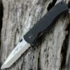 Emerson Super CQC-7BW Wave, Combo Tanto Stonewash Blade, Black G-10 Handle