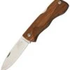 EKA Knives EKA Swede 7 Lockback Bubinga, 3 1/8" Sandvik 12C27 stainless blade. Brown Bubinga wood handle