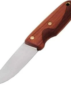 EKA Knives EKA Nordic H8, 3 1/8" Sandvik 12C27 Stainless Drop Point Blade, Oiled Bubinga Wood Handle