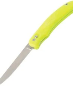EKA Knives EKA FishBlade Fillet/Gutting Knife, Lime Green Textured PROFLEX Sure-Grip Rubberized Handles