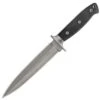Entrek Close Combat, 7" Double Edge Dagger, w/ Black Kydex Sheath