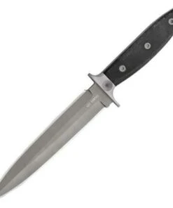 Entrek Close Combat, 7" Double Edge Dagger, w/ Black Kydex Sheath