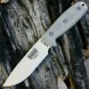 ESEE Knives, 4P-KO-DT, Tan Blade, Plain Edge, Micarta Handle, Knife Only, No Sheathing