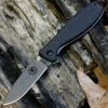 BRK Zancudo Folder, Black Handle, Stonewash Blade, Design by Esee Knives