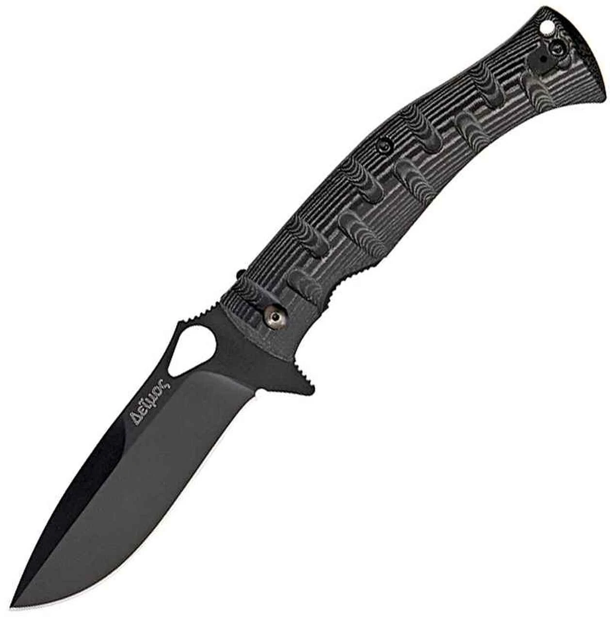 Fox Knives USA Fox Citadel Deimos Tactical Folder, N690Co Steel, Micarta Handle 1 Fox Knives USA Fox Citadel Deimos Tactical Folder, N690Co Steel, Micarta Handle