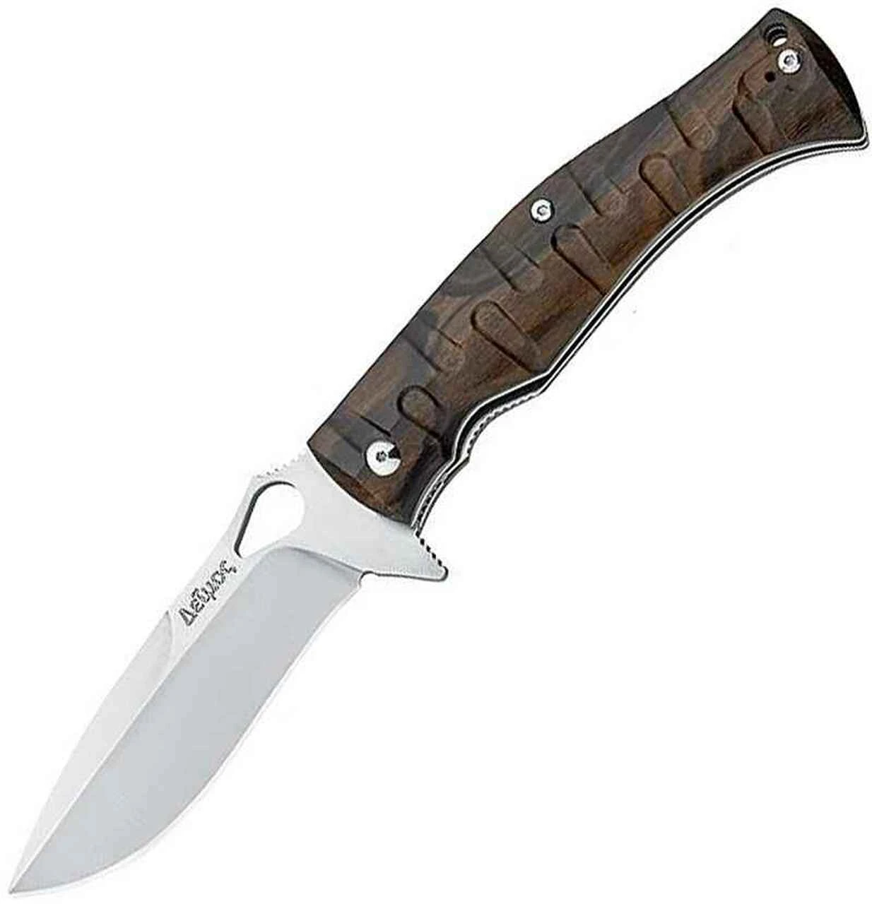 Fox Knives USA Fox Citadel Deimos Tactical Folder, N690Co Steel, Ziricote Wood Handle 1 Fox Knives USA Fox Citadel Deimos Tactical Folder, N690Co Steel, Ziricote Wood Handle