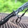 Fox Knives USA Fox Spartan 2 Leonida Bayonet, N690CO Steel, Forprene Handle