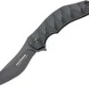 Fox Knives USA FOX Knives Anso Flipper Folder, N690Co, Black G-10 Handle