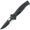 Fox Knives USA FOX Knives Advance Rescue & Combat Diver Knife, N690Co, Black G-10 Handle