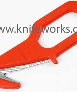 Fox Knives USA Fox USA Rescue Emergency Tool, AISI301 Nato Red