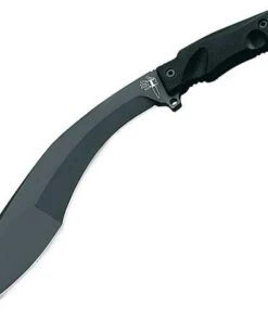 Fox Knives USA Fox Extreme Tactical Trakker, N690Co Steel, Black FORPRENE Handle