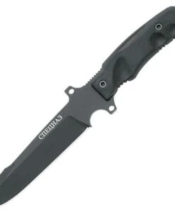 Fox Knives USA Fox Predator Spetsnaz Fixed Blade, N690Co Steel, Forprene Handle