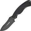 FOX Knives USA Olympian, 154CM Steel, Black G-10 Handle