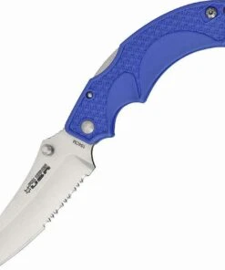 FOX Knives USA Vitale Folder, 154CM Stainless, Blue G-10 Handle