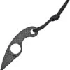 Fred Perrin La Griffe Mini Neck Knife, Carbon Fiber Construction Blade, Skeletonized Handle