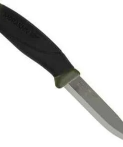 Mora Knives Companion MG Green, Stainless Blade, Rubber Handle