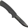 Mora Knives Tactical SRT Fixed Blade, Stainless Steel, Black Rubber Handle