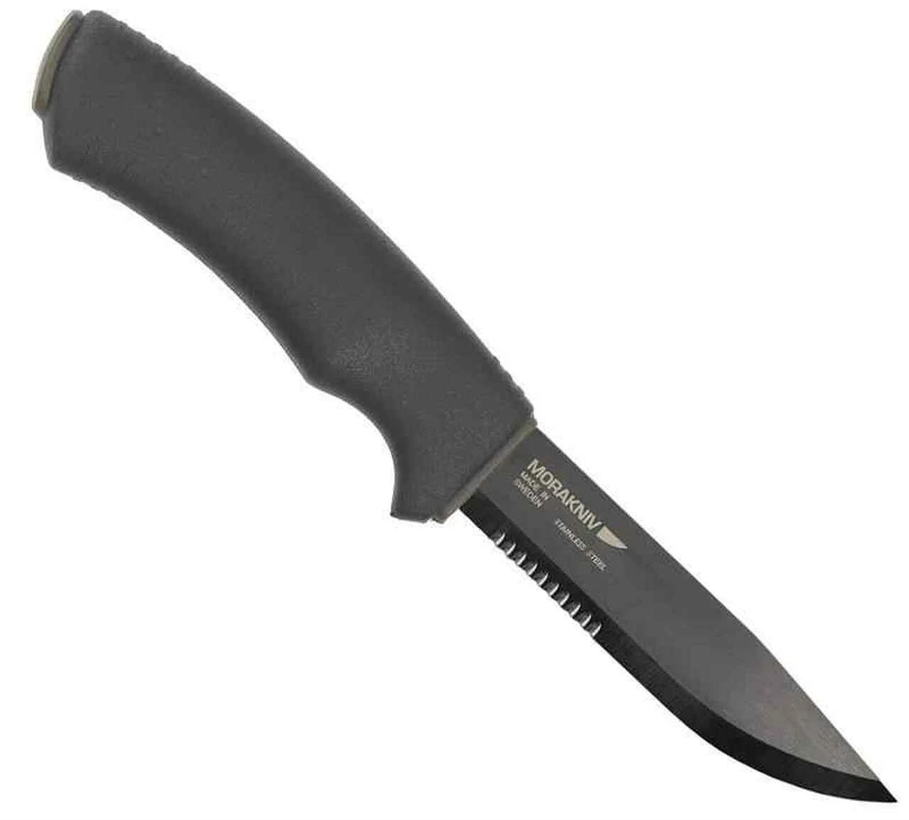 Mora Knives Tactical SRT Fixed Blade, Stainless Steel, Black Rubber Handle 1 Mora Knives Tactical SRT Fixed Blade, Stainless Steel, Black Rubber Handle