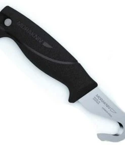 Mora Knives Hunting Belly Opener w/out Sheath, SS, Black Plastic Handle