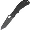 5.11 Tactical 51054 Scout Tanto Folder, 3.6" AUS-8 Plain Blade, Black G-10 Handle