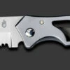 Gerber Mini Paraframe Framelock, High Carbon SS Serrated Blade, SS Handle