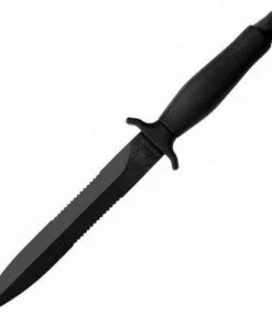 Gerber Mark II, Black Aluminum Handle, Black Blade, ComboEdge