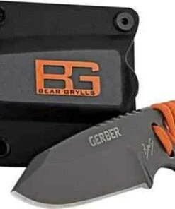 Gerber Bear Grylls Paracord Knife, w/ Orange Paracord