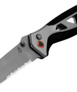 Gerber Outrigger, Satin Combo Blade, Aluminum Handles