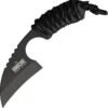 Hardcore Hardware Australia Little Field Knife, D2 Steel, Black Para-cord Handle