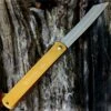 Higonokami Folder traditional Japanese style 3.5 in. steel blade, Brass Handles