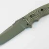 Hogue 5 1/2" EX-F01 Fixed Blade, A2, Green G-Mascus G-10 Handle