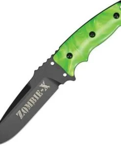 Hogue Zombie Fixed Blade, 10 1/2" Overall, w/ Black Ballistic Nylon Sheath