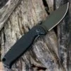 DPx Hest/F 2.0 Triple Black Special Edition G10/Titanium handle, Framelock Plain Edge folder, Left Hand