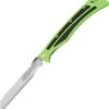 Havalon Baracuta Bone Saw Green - 6" closed linerlock. 4 1/2" stainless saw blade