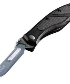 Havalon Piranta-Z Skinner, Black Zytel Handle, w/ Black Nylon Sheath