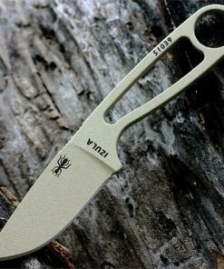 ESEE Knives ESEE IZULA Survival Kit & Concealed Carry Knife, Desert Tan