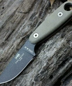 ESEE Knives ESEE Izula II Tactical Gray Knife, Molded Sheath and Clip Plate