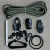 ESEE Knives Izula Complete Survival Kit (Includes: Paracord, Rings, Fire Rod, Whistle & Clip Plate)