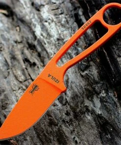 ESEE Knives ESEE Izula OR Survival Kit & Concealed Carry Knife, Safety Orange, (KNIFEWORKS EXCLUSIVE)